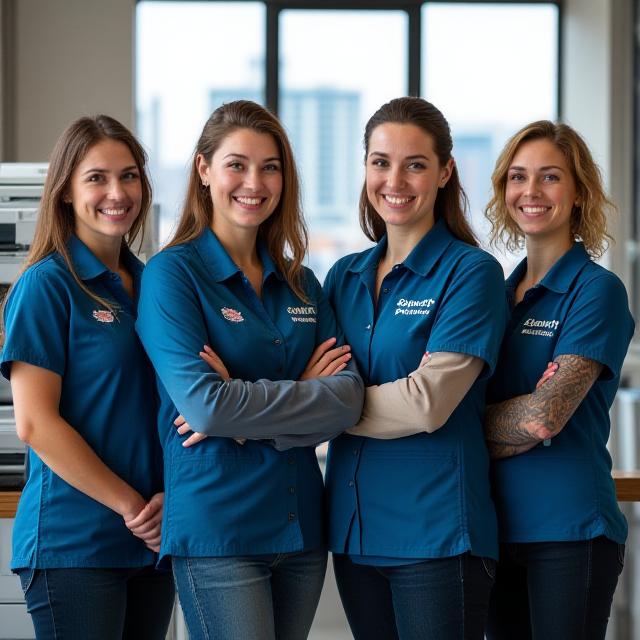 Allinone Printers expert team of certified printer technicians in San Francisco